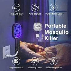 Mini USB Portable Mosquito Racket